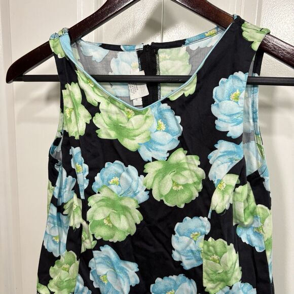 Bonnie Jean Dress Girls 16 Floral Tiered Sleeveless Spring Party Easter Cute - Picture 2 of 9
